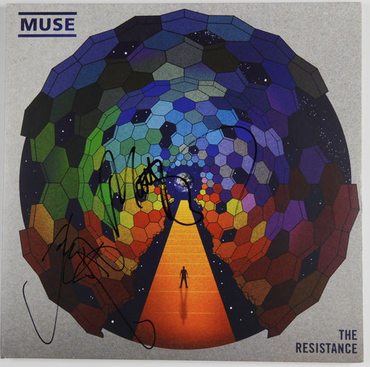 MUSE Matt Bellamy Dominic Howard JSA Signed Autograph Album