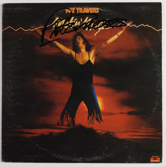 Pat Travers JSA Autograph Signed Record Album Vinyl Makin' Magic