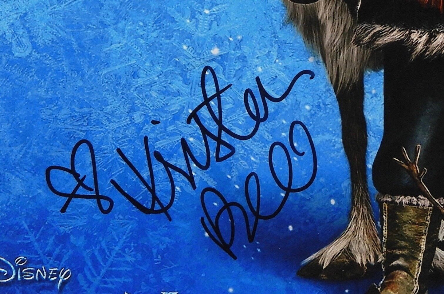 Kristen Bell Autograph Signed Photo JSA COA 12 x 18 Frozen