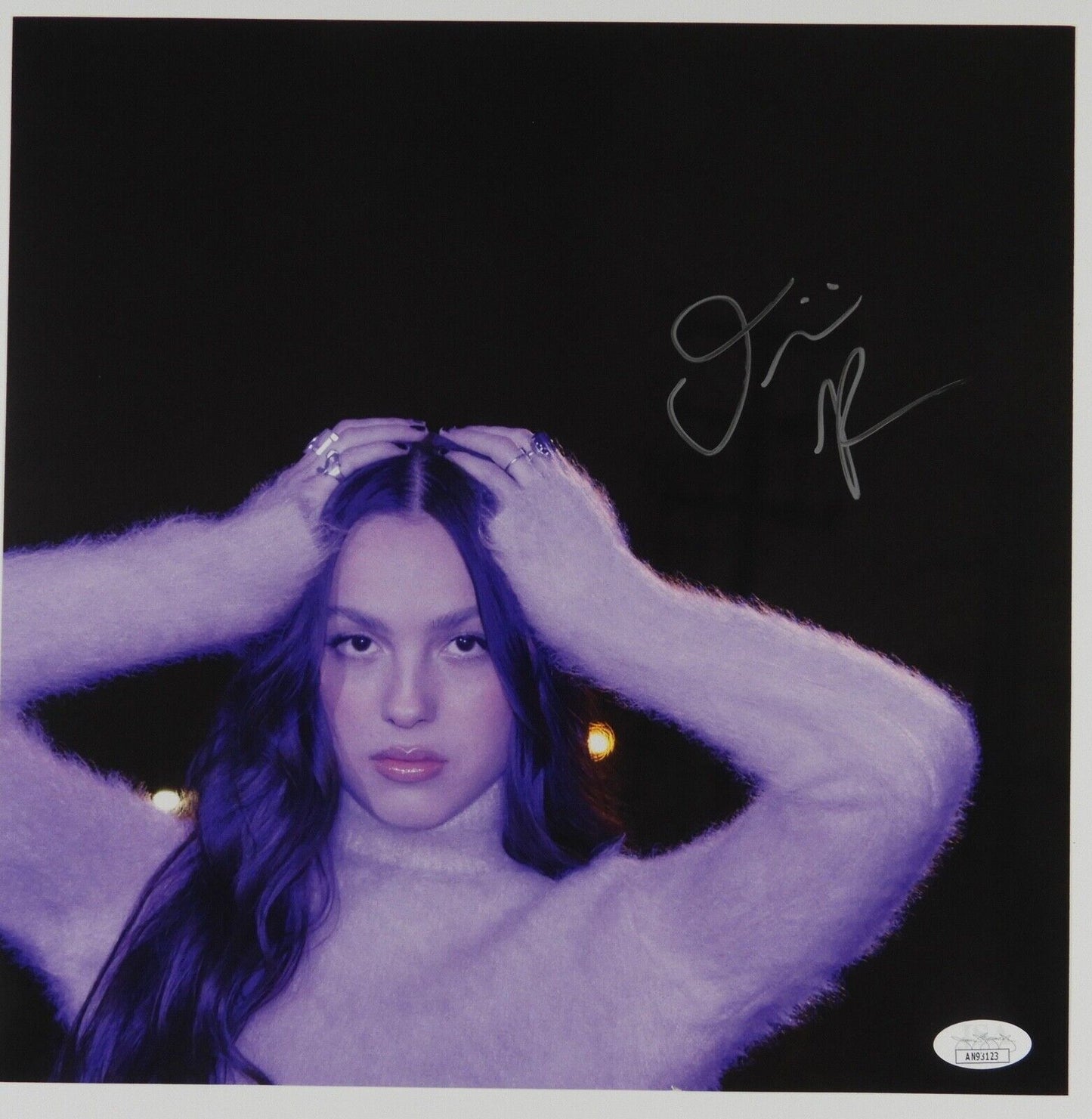 Olivia Rodrigo JSA Signed Autograph Album Insert Guts Vinyl