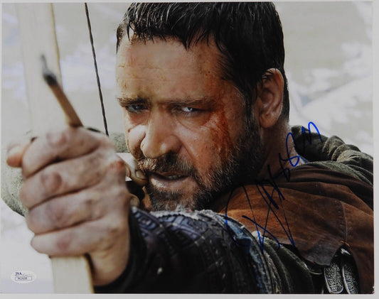 Russell Crowe Autograph JSA 11 x14 Signed Photo Gladiator Robin Hood