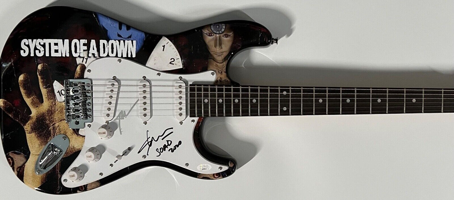 System Of Down  JSA Autograph Signed Stratocaster Guitar