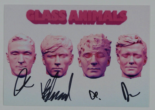 Glass Animals JSA Signed Autograph Dreamland Art Card Vinyl Fully Signed