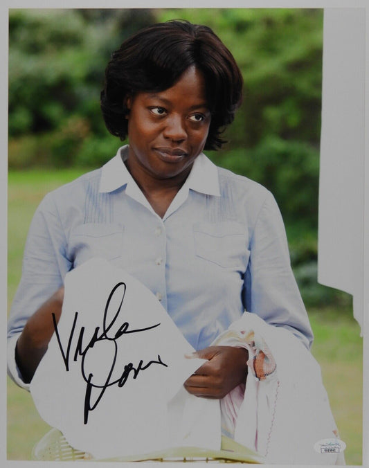 Viola Davis The Help Autograph JSA 11 x 14 Signed Photo