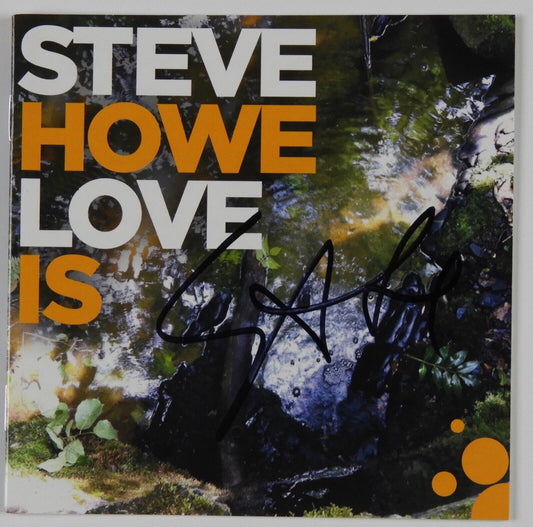 Steve Howe YES JSA Signed Autograph CD Love Is