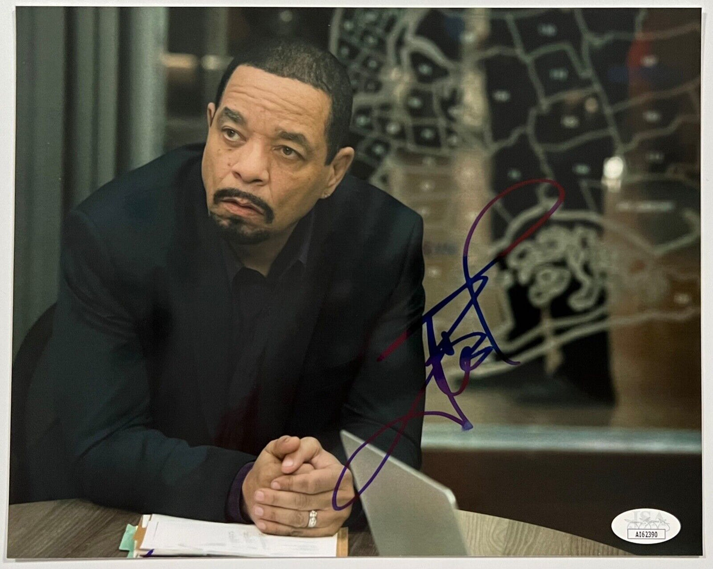 Ice T Law And Order SVU Signed JSA Autograph Photo