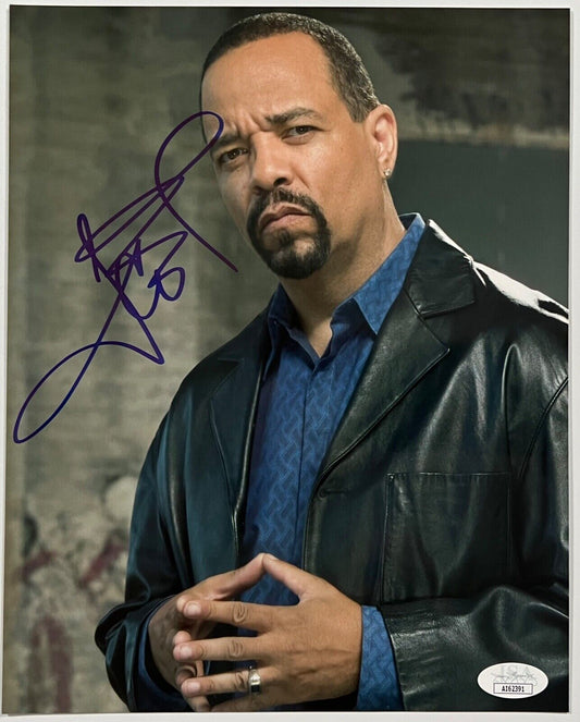 Ice T Law And Order SVU Signed JSA Autograph Photo