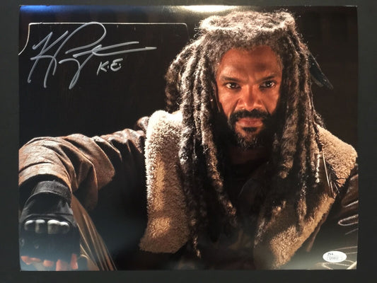 Khary Payton King Ezekiel JSA The Walking Dead Autograph Signed Photo