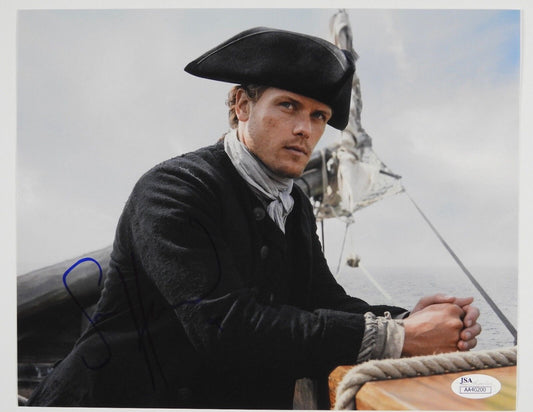 Sam Heughan Outlander JSA signed autograph 8 x 10 Photo