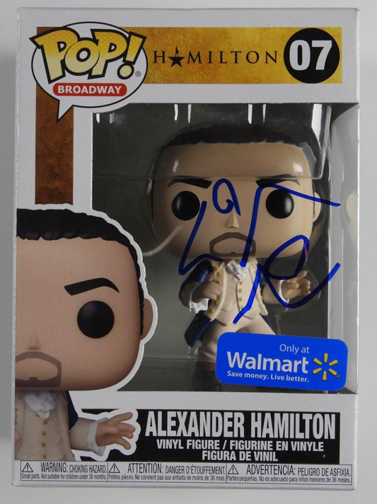 Lin-Manuel Miranda JSA Signed Autograph Funko Pop Hamilton Walmart 07