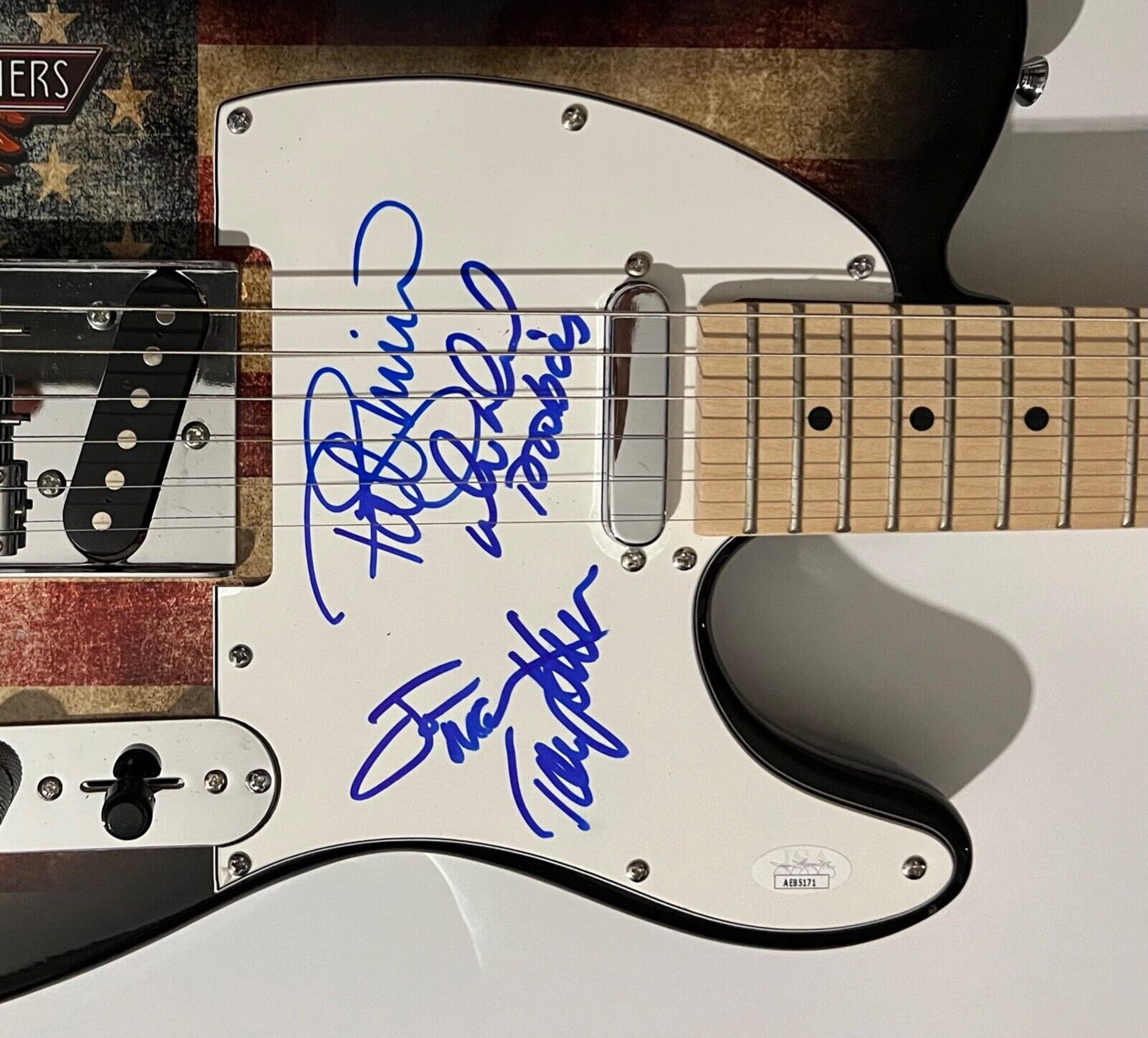 The Doobie Brothers JSA Autograph Signed Guitar Stratocaster