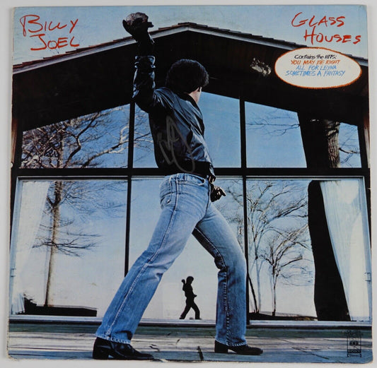 Billy Joel JSA Signed Autograph Album Vinyl Record Glass Houses