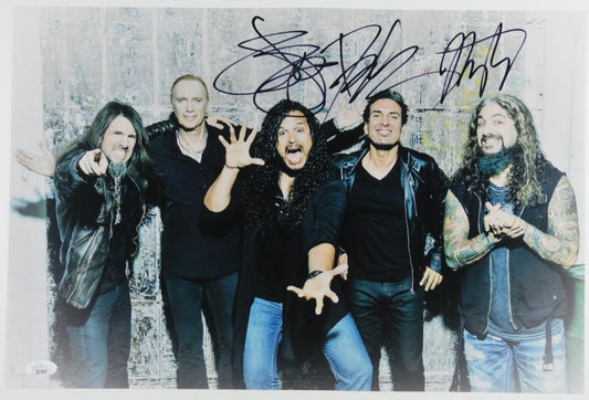 Sons of Apollo JSA Signed Autograph Photo Huge 12 x 18 Derek Sherinian +