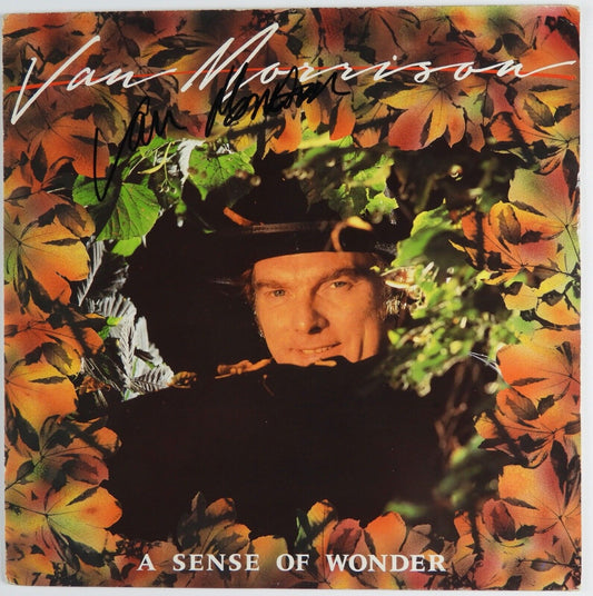 Van Morrison JSA Signed Autograph Album Record Vinyl A Sense Of Wonder