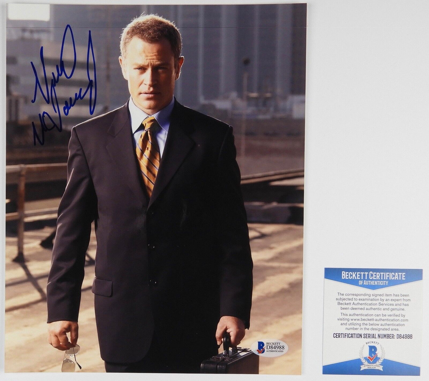 Neal McDonough signed autograph photo 8 x 10 BAS COA Beckett