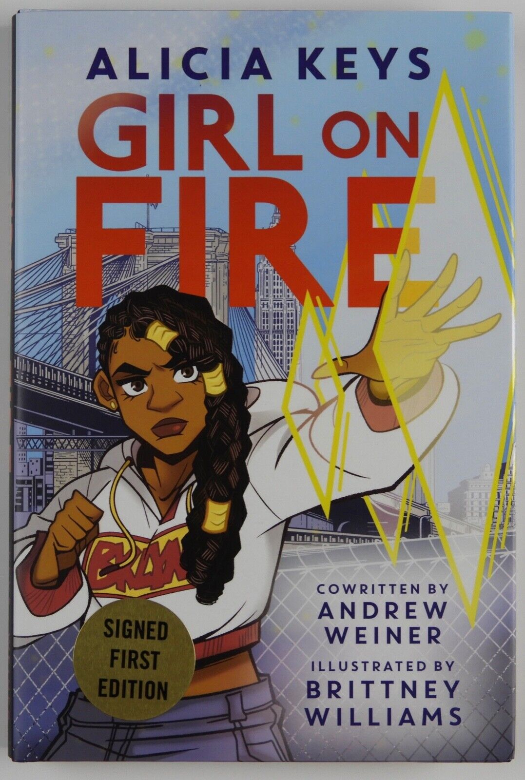 Alicia Keys JSA Autograph Signed Book Girl On Fire