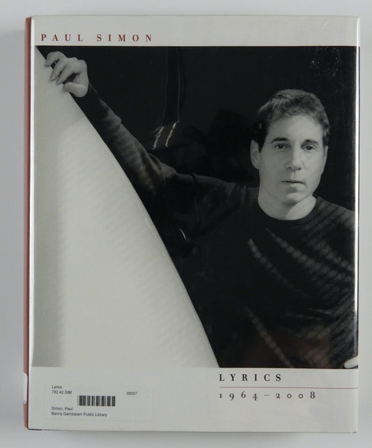 Paul Simon JSA Autograph Signed Book Lyrics 1964 - 2008