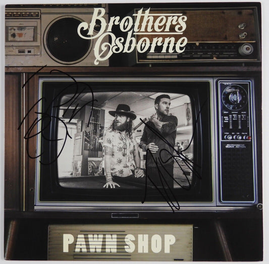 Brothers Osbourne Signed JSA Autograph Album Record Vinyl Pawn Shop