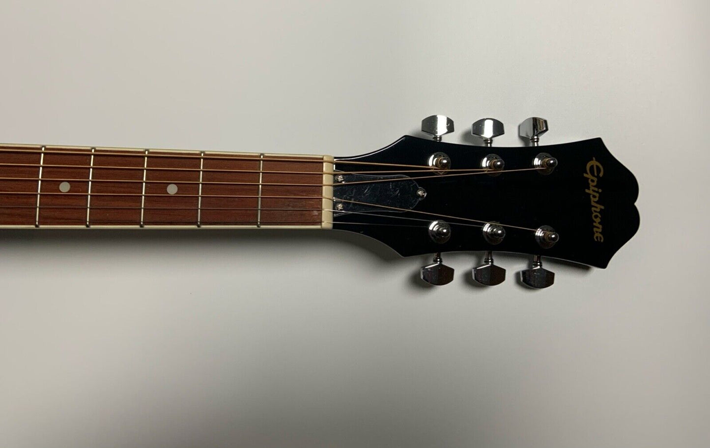 Lyle Lovett Autograph Signed Acoustic Epiphone Guitar JSA