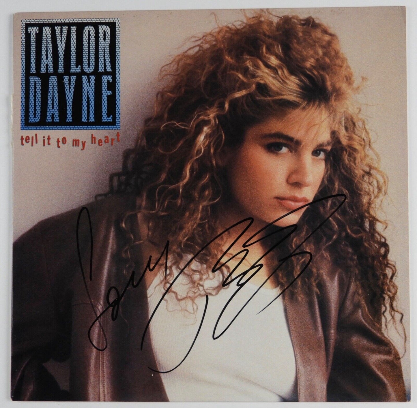 Taylor Dayne JSA Signed Autograph Album Record LP Tell It To My Heart