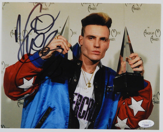 Vanilla Ice Autograph JSA 8 x 10 Signed Photo