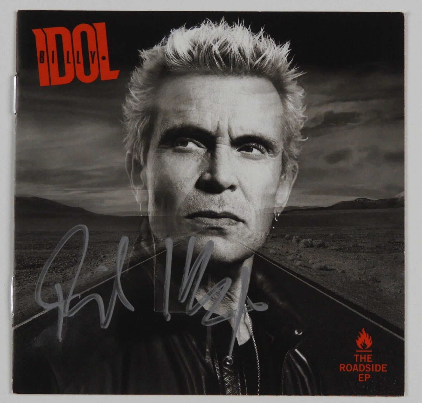 Billy Idol JSA Signed Autograph CD Insert Card The Roadside EP