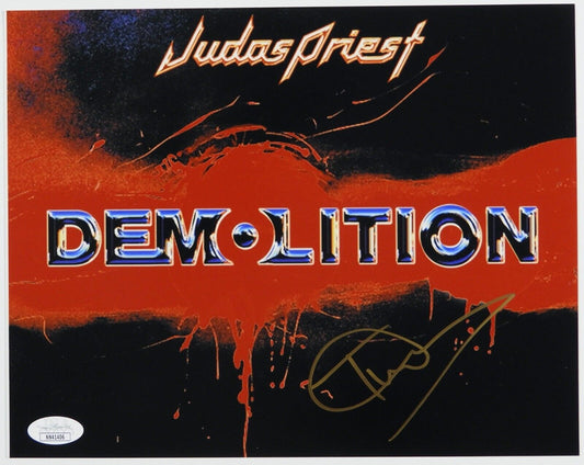 Tim Ripper Owens Judas Priest Signed Autograph JSA COA Photo