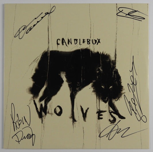 Candlebox JSA Fully Autograph Signed Record Album Vinyl Wolves
