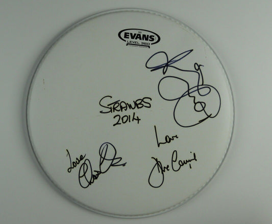 The Strawbs Autograph Signed Drum Head REAL COA 12" Dave Cousins +