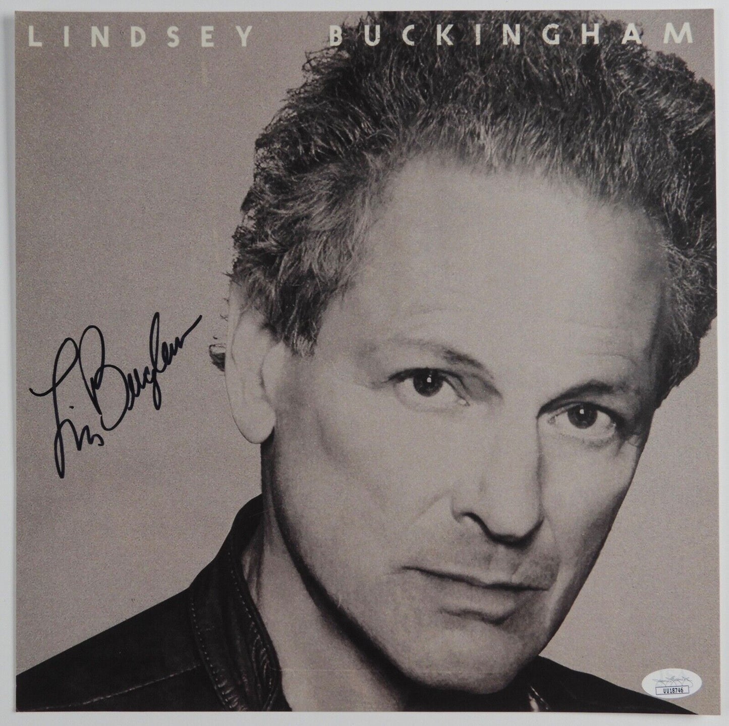 Lindsey Buckingham JSA Autograph Signed Record Album Flat Fleetwood Mac