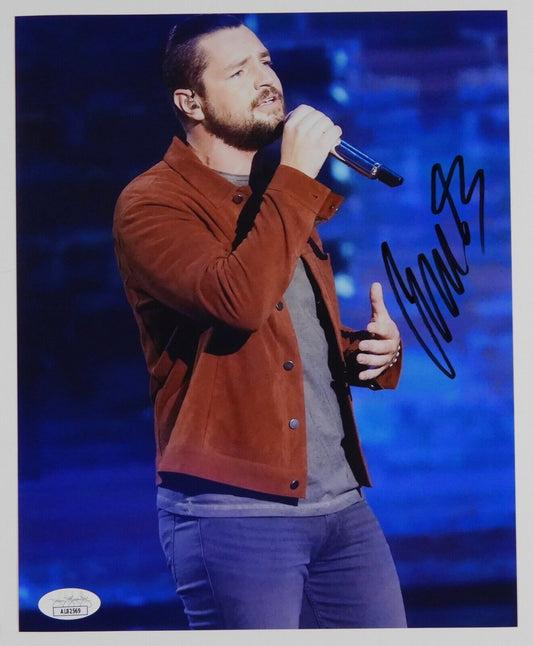 Chayce Beckham JSA Signed Autograph 8 x 10 Photo Country Music Star