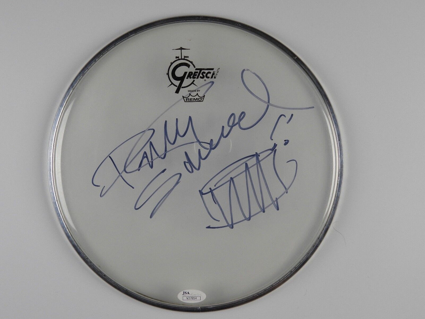Patty Schemel Autograph Signed Drum Head JSA COA Hole