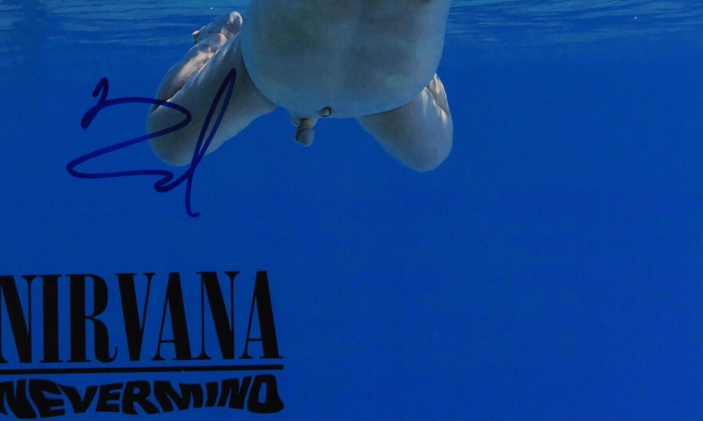 Dave Grohl Nirvana Beckett 12 x 12 Photo Signed Autographed Nevermind