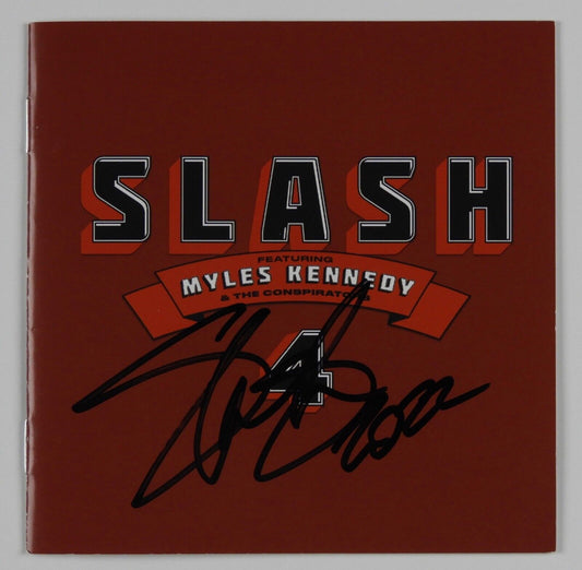 Slash JSA Signed Autograph CD Booklet Myles Kennedy and The Conspirators 4