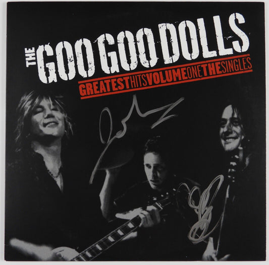 The Goo Goo Dolls JSA Fully Signed Autograph Album Greatest Hits John Rzeznik +