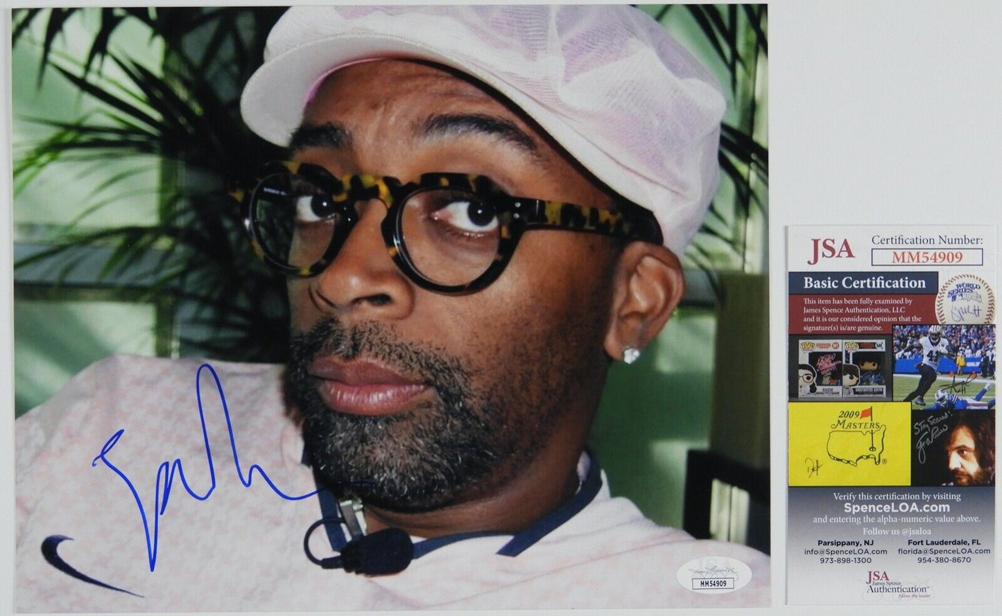 Spike Lee JSA Autograph Signed Photo 8 x 10