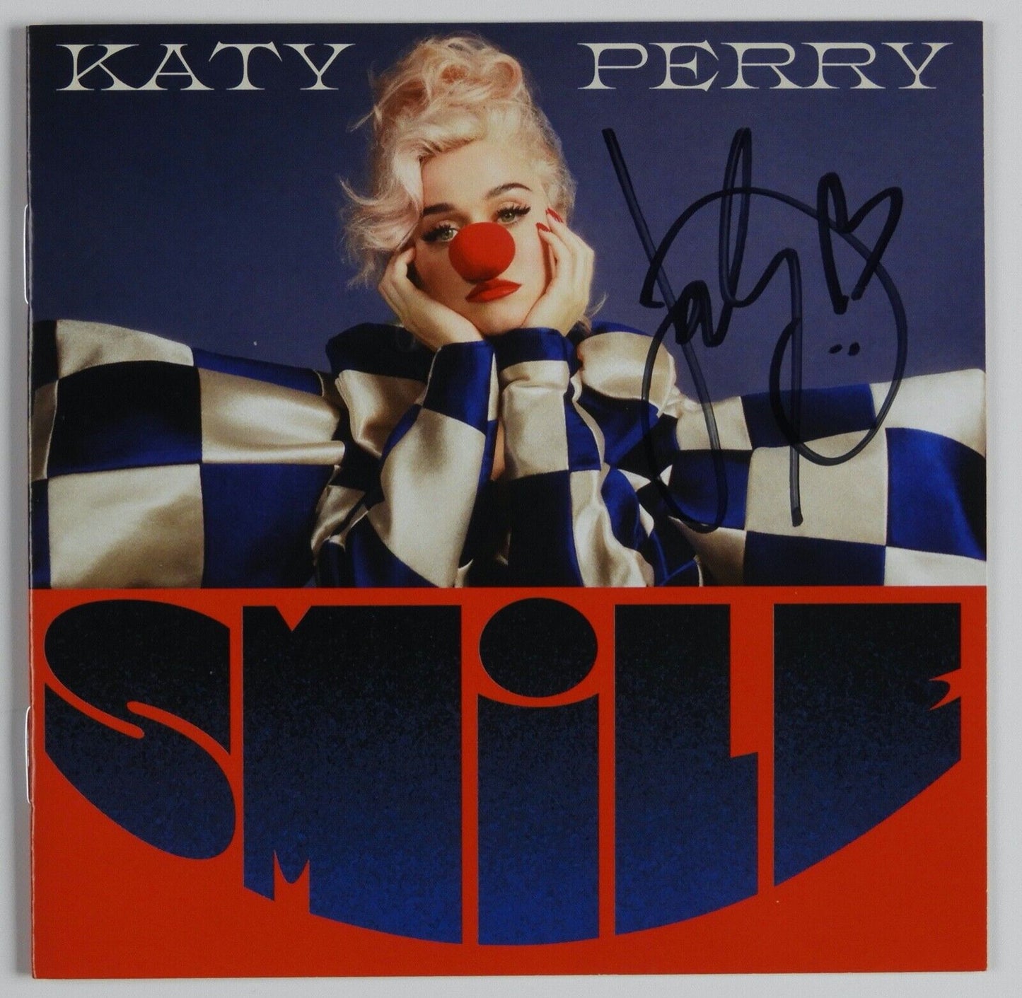 Katy Perry JSA Signed Autograph CD Booklet Smile Includes CD