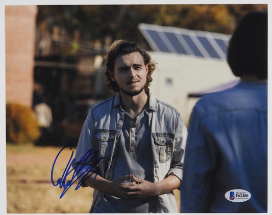 Collin McAuliffe Alden Walking Dead Autograph Signed Photo Beckett 8 x 10