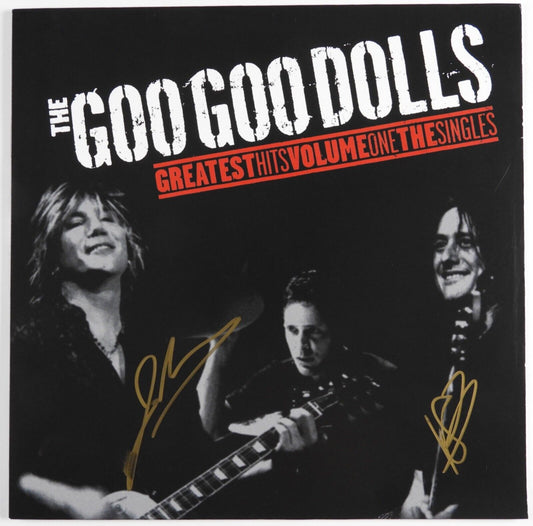 The Goo Goo Dolls JSA Fully Signed Autograph Album Greatest Hits John Rzeznik +