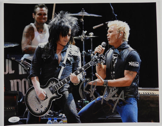 Billy Idol Steve Stevens JSA signed autograph 11 x 14 Photo