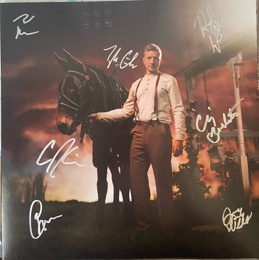 Tyler Childers Fully Signed Autograph Record Album Rustin' In The Rain GREEN