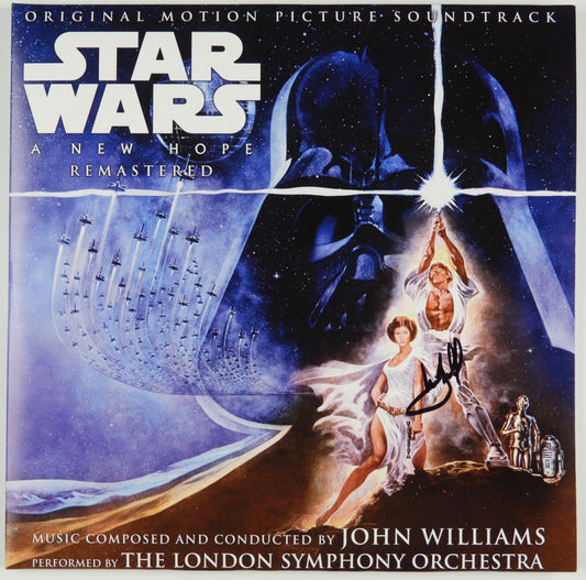 Mark Hamill Signed JSA Autograph Star Wars Soundtrack Album Record