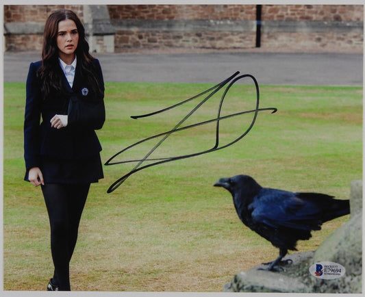 Zoey Deutch Vampire Academy Autograph Beckett 8 x 10 Signed Photo