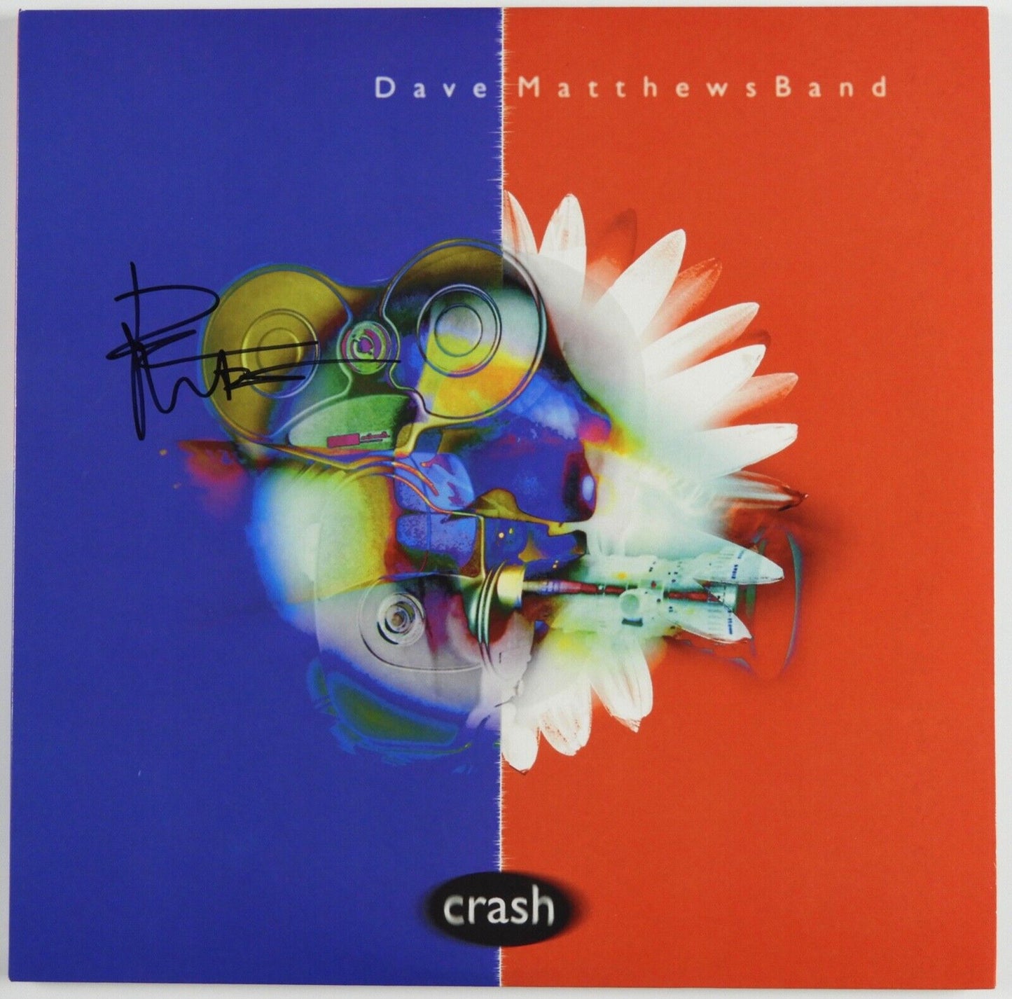 Dave Matthews Band JSA Autograph Signed Record Album Crash