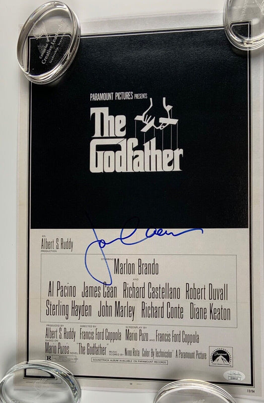 James Caan The Godfather JSA signed autograph 18 x 12 Photo