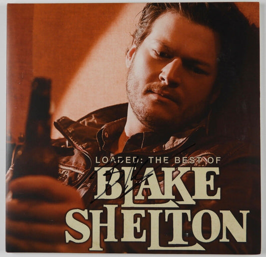 Blake Shelton JSA Signed Autograph Album Record Loaded: The Best Of