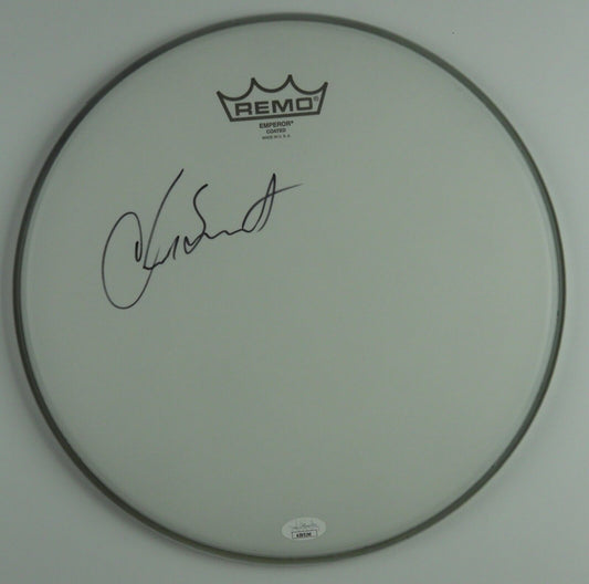 Chad Smith Red Hot Chili Peppers JSA Autograph Signed Drum Head 12"