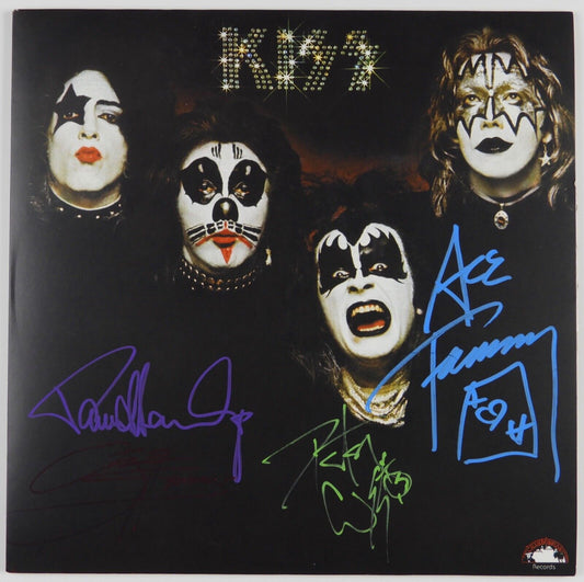 KISS JSA Signed Autograph Album ALIVE Gene Simmons Peter Criss Ace Paul