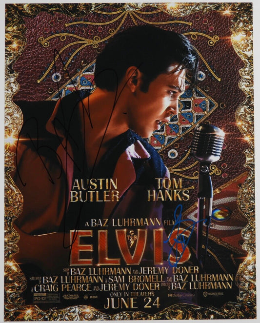 Austin Butler JSA Signed Autograph Photo 11 x 14 Elvis Movie 2022 But Luhrmann