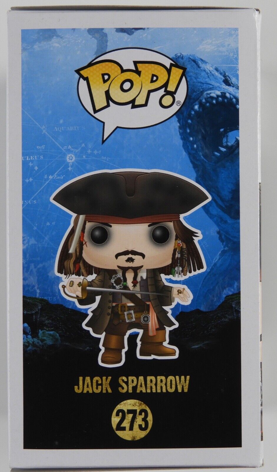 Johnny Depp JSA Signed Autograph Funko Pop Jack Sparrow Pirates Of The Caribbean